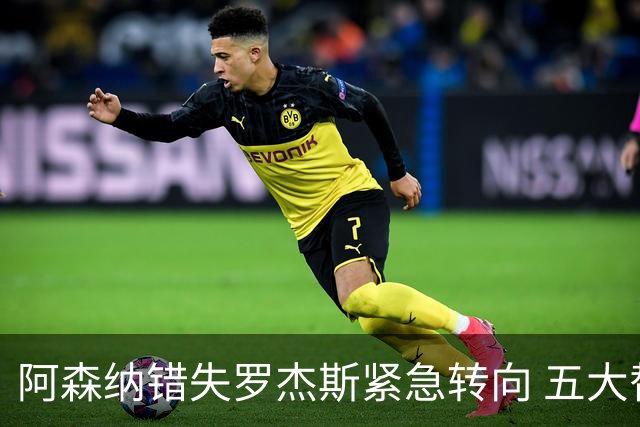 阿森纳错失罗杰斯紧急转向 五大替代方案中两人已备足1亿筹码